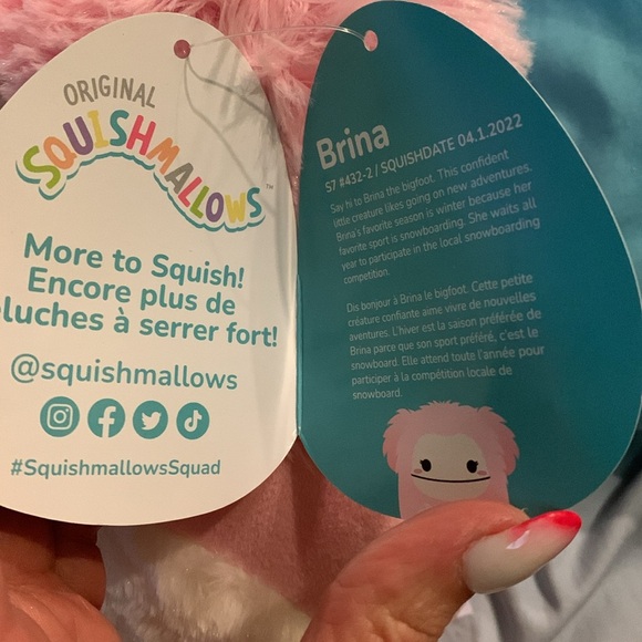 Squismallows custom bougie brina stuffed toy - Picture 12 of 15